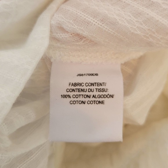 Derek Lam 10 Crosby Long Bell-Sleeve‎ Striped Cotton Blouse Size XS - Picture 11 of 11